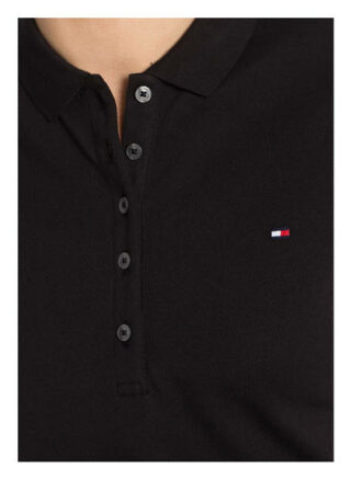Tommy Hilfiger Piqué-Poloshirt New Chiara schwarz