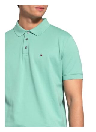 Tommy Hilfiger Piqué-Poloshirt Herren, Grün