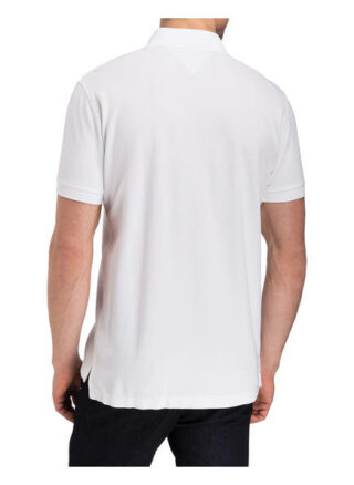 Tommy Hilfiger Pique-Poloshirt Herren, Weiß