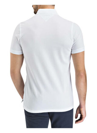 Tommy Hilfiger Pique-Poloshirt Herren, Weiß