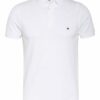 Tommy Hilfiger Pique-Poloshirt Herren, Weiß