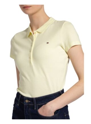 Tommy Hilfiger Piqué-Poloshirt gelb
