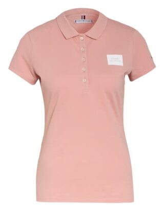 Tommy Hilfiger Piqué-Poloshirt Damen, Pink