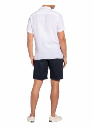 Tommy Hilfiger Resorthemd Regular Fit Aus Leinen weiss
