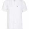 Tommy Hilfiger Resorthemd Regular Fit Aus Leinen weiss