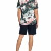 Tommy Hilfiger Resorthemd Regular Fit Mit Leinen gruen