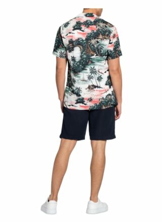 Tommy Hilfiger Resorthemd Regular Fit Mit Leinen gruen