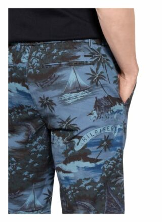 Tommy Hilfiger Shorts Hampton Straight Fit blau
