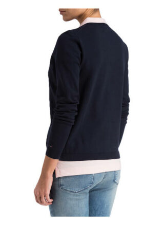 Tommy Hilfiger Strickjacke Ivy blau