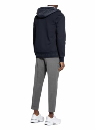 Tommy Hilfiger Sweatjacke Im Materialmix blau