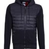 Tommy Hilfiger Sweatjacke Im Materialmix blau