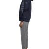 Tommy Hilfiger Sweatjacke Im Materialmix blau