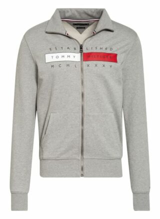 Tommy Hilfiger Sweatjacke grau