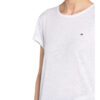 Tommy Hilfiger T-Shirt Mit Leinen weiss
