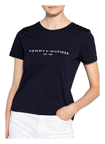 Tommy Hilfiger T-Shirts Damen, Blau Tommy Hilfiger T-Shirts Damen, Blau