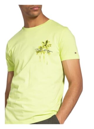 Tommy Hilfiger T-Shirt Herren, Gelb