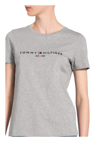 Tommy Hilfiger T-Shirts Damen, Grau Tommy Hilfiger T-Shirts Damen, Grau