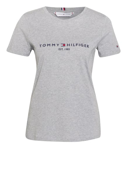 Tommy Hilfiger T-Shirts Damen, Grau Tommy Hilfiger T-Shirts Damen, Grau