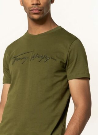 Tommy Hilfiger T-Shirt Herren, Grün