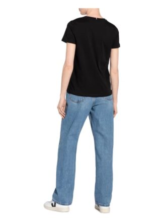 Tommy Hilfiger T-Shirts Damen, Schwarz