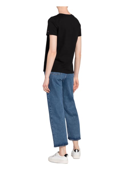 Tommy Hilfiger T-Shirts Damen, Schwarz Tommy Hilfiger T-Shirts Damen, Schwarz