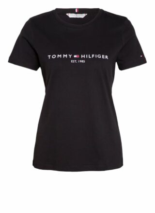 Tommy Hilfiger T-Shirts Damen, Schwarz