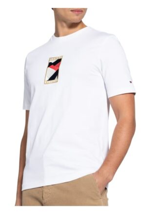 Tommy Hilfiger T-Shirt Herren, Weiß