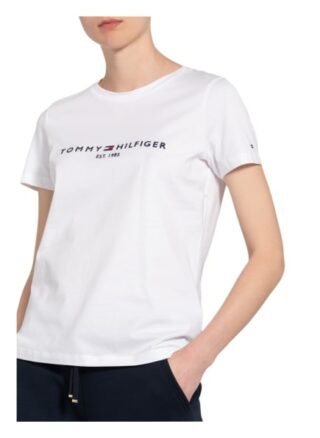Tommy Hilfiger T-Shirts Damen, Weiß