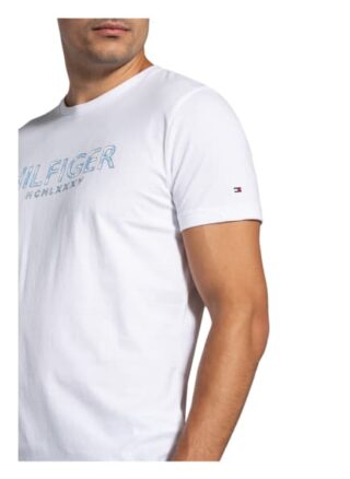 Tommy Hilfiger T-Shirt Herren, Weiß