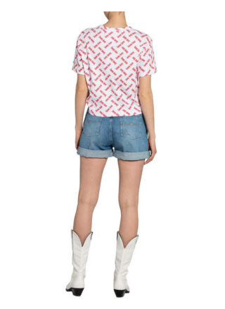 Tommy Jeans Cropped-Shirt rot