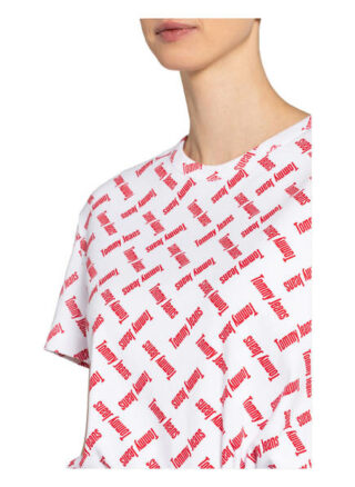 Tommy Jeans Cropped-Shirt rot