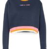 Tommy Jeans Cropped-Sweatshirt blau