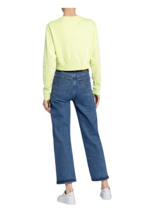 Tommy Jeans Cropped-Sweatshirt gruen