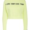 Tommy Jeans Cropped-Sweatshirt gruen