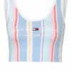 Tommy Jeans Cropped-Top blau