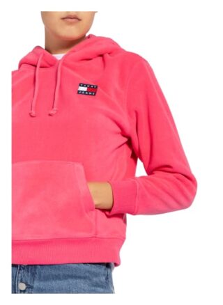 Tommy Jeans Fleecehoodie pink