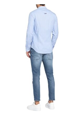 Tommy Jeans Casual-Hemd Herren, Blau
