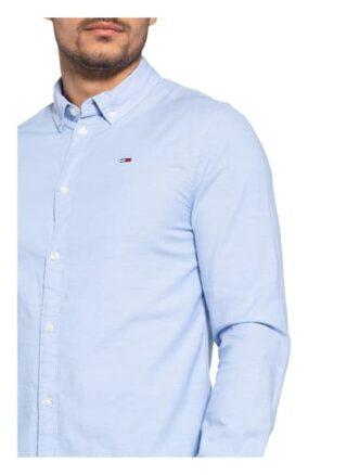 Tommy Jeans Casual-Hemd Herren, Blau