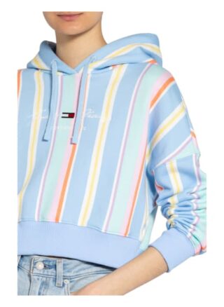 Tommy Jeans Hoodie blau