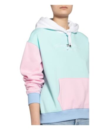 Tommy Jeans Hoodie blau
