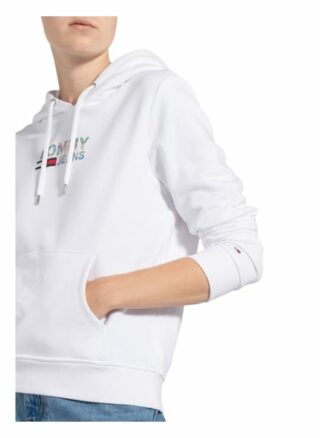 Tommy Jeans Hoodie weiss