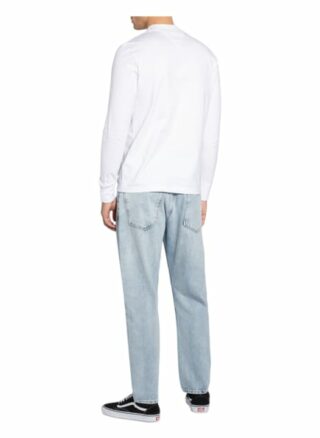 Tommy Jeans Longsleeve Herren, Weiß