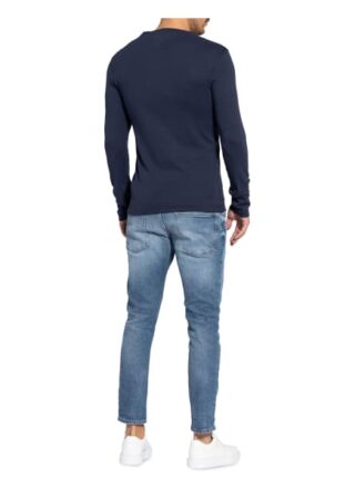 Tommy Jeans Longsleeve Herren, Blau