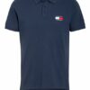 Tommy Jeans Piqué-Poloshirt blau