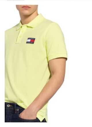Tommy Jeans Piqué-Poloshirt gruen
