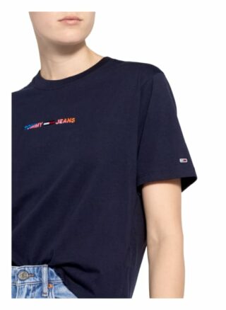 Tommy Jeans T-Shirts Damen, Blau