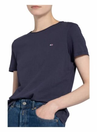 Tommy Jeans T-Shirts Damen, Blau