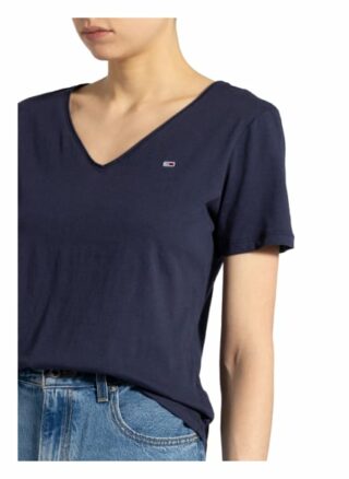 Tommy Jeans T-Shirts Damen, Blau
