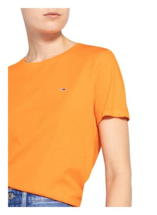 Tommy Jeans T-Shirts Damen, Orange