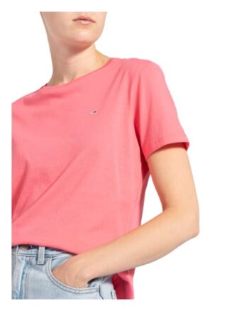 Tommy Jeans T-Shirts Damen, Pink